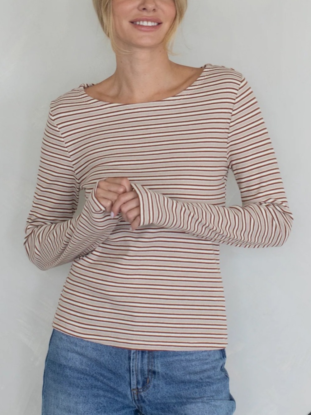 NWT things between nola long sleeve